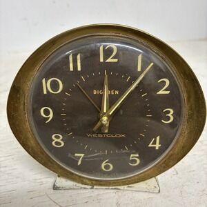 Vintage Westclox Big Ben 53647 Wind Up Mechanical Alarm Clock-Works